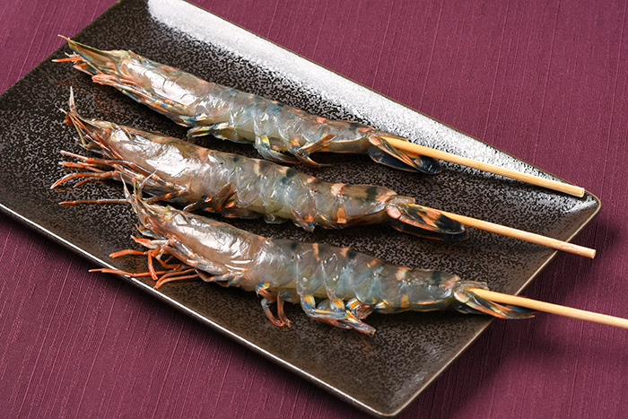 ソフトシェル ブラックタイガー 海老串 | 業務用食材通販｜飲食店